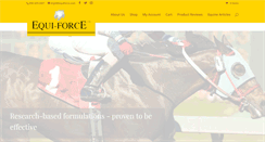 Desktop Screenshot of equiforce.com