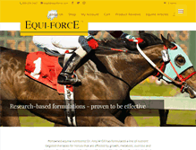 Tablet Screenshot of equiforce.com